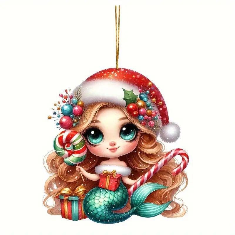 Acrylic Christmas Unique Keychain Decoration For Car Interior Charm Festive
Acrylic Christmas Unique Keychain Decoration For Car Interior Charm Festive