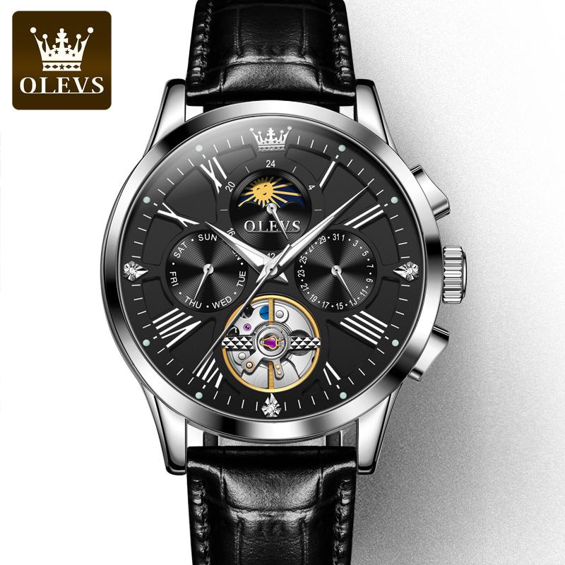 Багатофункціональний водонепроникний чоловічий годинник OELVS Skeleton Tourbillon Automatic Mechanical
Багатофункціональний водонепроникний чоловічий годинник OELVS Skeleton Tourbillon Automatic Mechanical