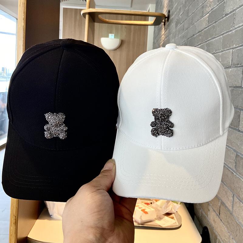 2025 hat women s four-season cap fashionable versatile student bright diamond bear sunshade baseball cap 54-58Cm (Adjustable)
2025 hat women s four-season cap fashionable versatile student bright diamond bear sunshade baseball cap 54-58Cm (Adjustable)