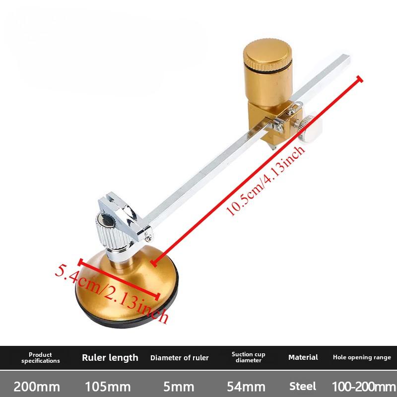Manual Glass Cutting Tool Circular Compass Diamond Cutter for Porcelain Tile Ceramic Construction
Manual Glass Cutting Tool Circular Compass Diamond Cutter for Porcelain Tile Ceramic Construction