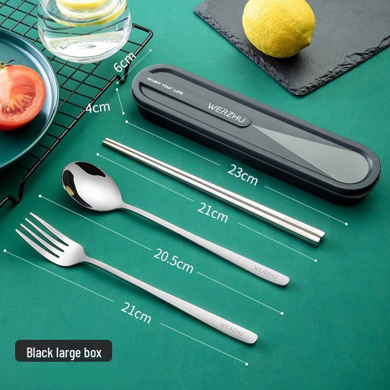 Ruhan Portable Stainless Steel Cutlery Set
Ruhan Portable Stainless Steel Cutlery Set