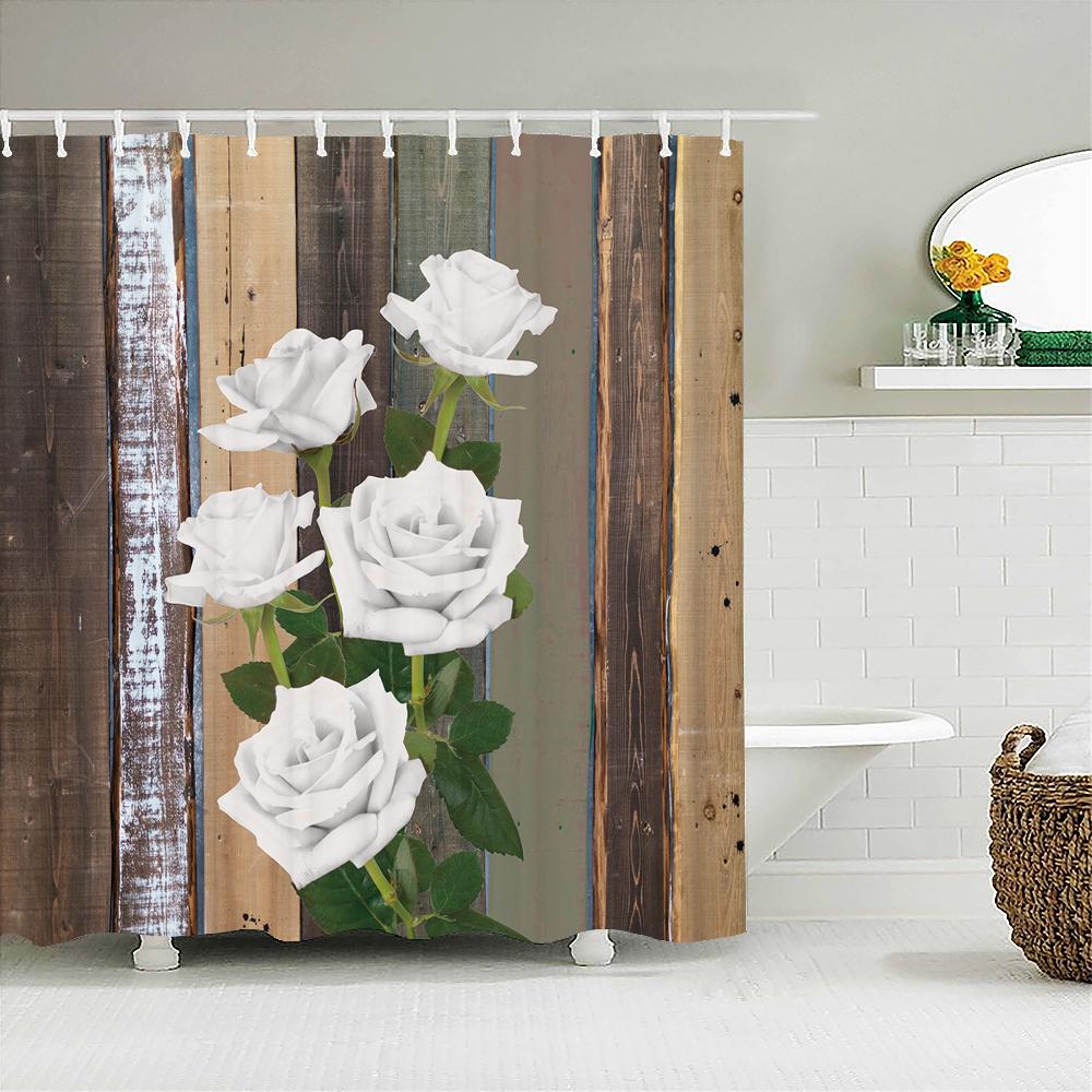 Red Rose Bath Curtain Waterproof Shower Curtains Polyester Flowers Romance Love Bath Screen Printed Curtain For Bathroom Decor W60H190(CM)-1 Pcs
Red Rose Bath Curtain Waterproof Shower Curtains Polyester Flowers Romance Love Bath Screen Printed Curtain For Bathroom Decor W60H190(CM)-1 Pcs