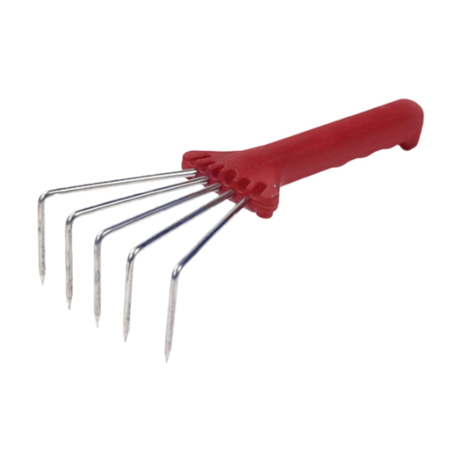 Garden Rake Claw Rake Firm Grip Multipurpose Small Compact Stainless Steel Gardening Tool for Gardener Weed Removal Planting червоний
Garden Rake Claw Rake Firm Grip Multipurpose Small Compact Stainless Steel Gardening Tool for Gardener Weed Removal Planting червоний