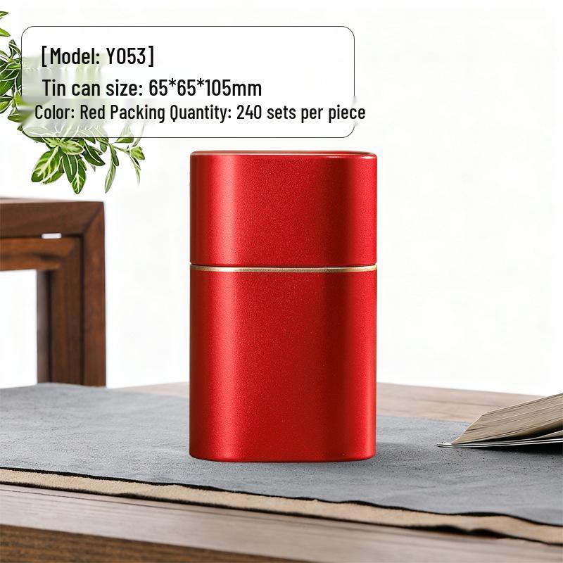 50g Universal Black & Green Tea Sealed Metal Can - Small Capacity красный
50g Universal Black & Green Tea Sealed Metal Can - Small Capacity красный