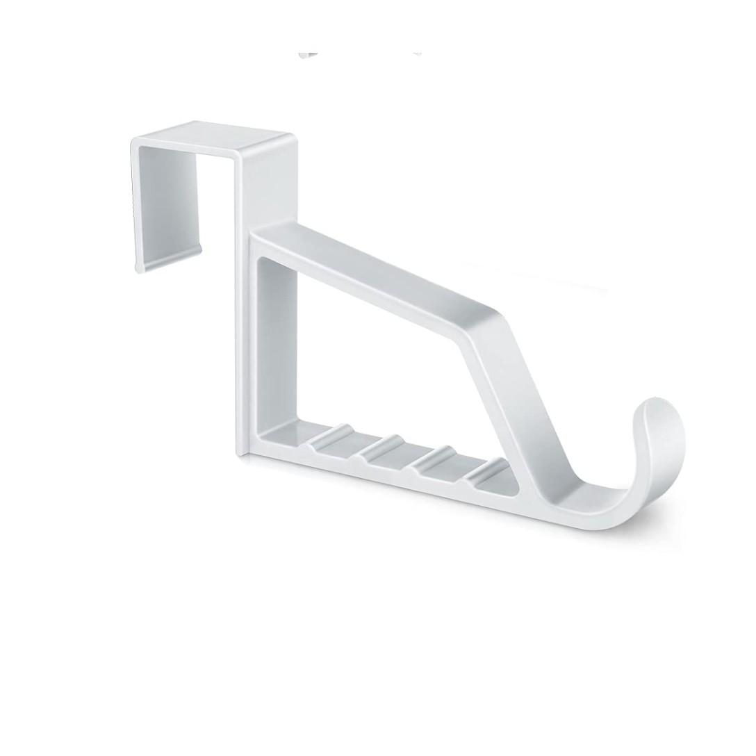 8 Pack Over The Door Hooks for Hangers - Extra Strong White Plastic Over Door Hook for Hanging Clothes, Towels Robes Hats Bag
8 Pack Over The Door Hooks for Hangers - Extra Strong White Plastic Over Door Hook for Hanging Clothes, Towels Robes Hats Bag