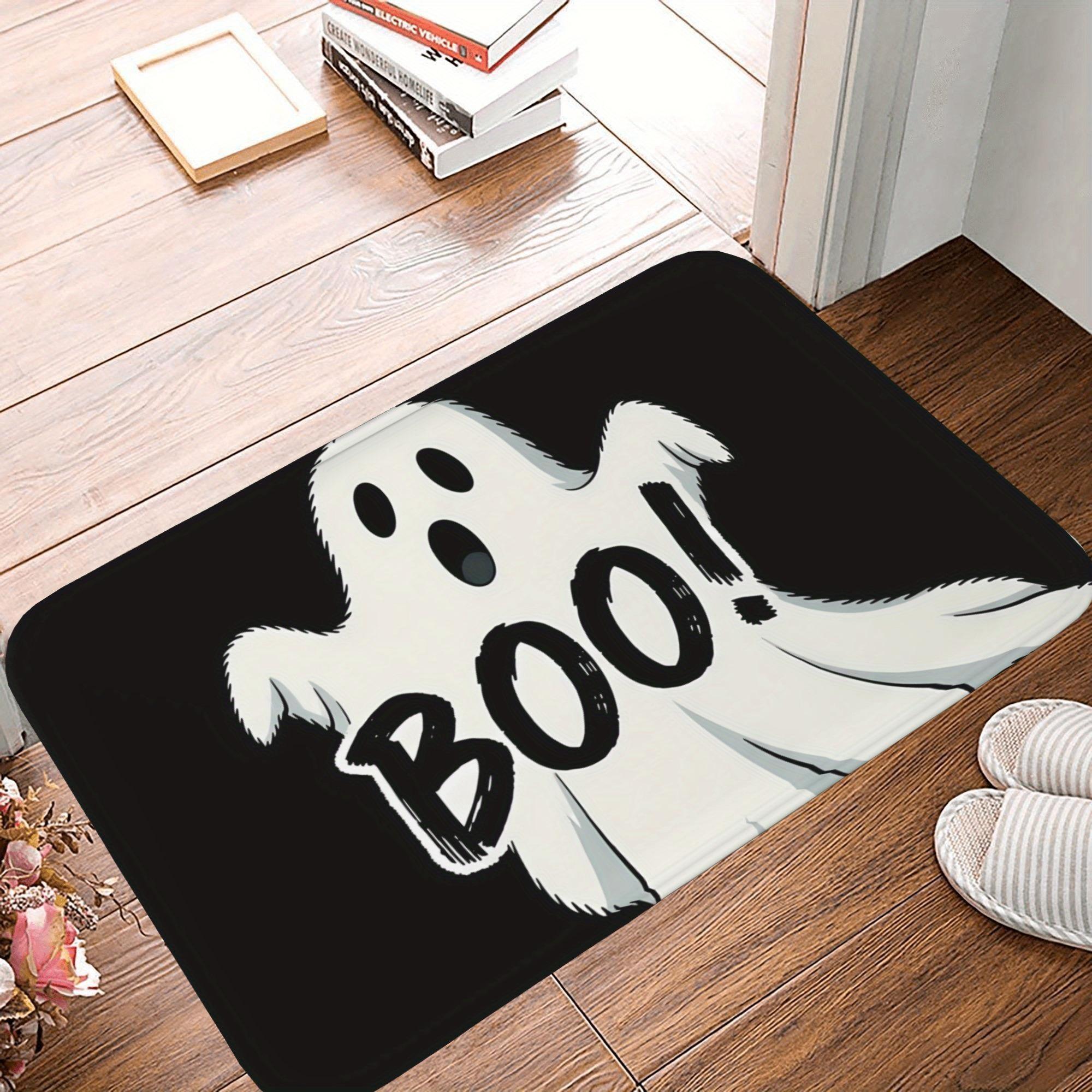 1PC Halloween BOO! Ghost Kitchen Rug Non-Slip Door Mat Pop design Bathroom Rug Bath Mat Carpet for Home Sink Laundry Decor 40cm x 60cm
1PC Halloween BOO! Ghost Kitchen Rug Non-Slip Door Mat Pop design Bathroom Rug Bath Mat Carpet for Home Sink Laundry Decor 40cm x 60cm