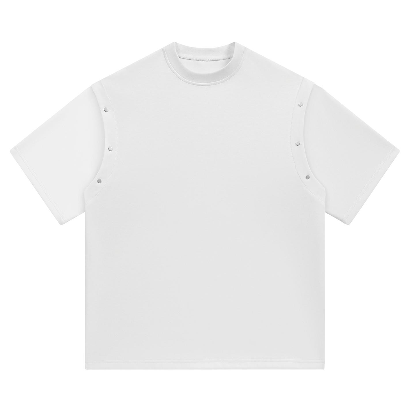 T-shirt Men s Summer Short-sleeved Men s Rivet Short-sleeved Loose T-shirt XL білий
T-shirt Men s Summer Short-sleeved Men s Rivet Short-sleeved Loose T-shirt XL білий