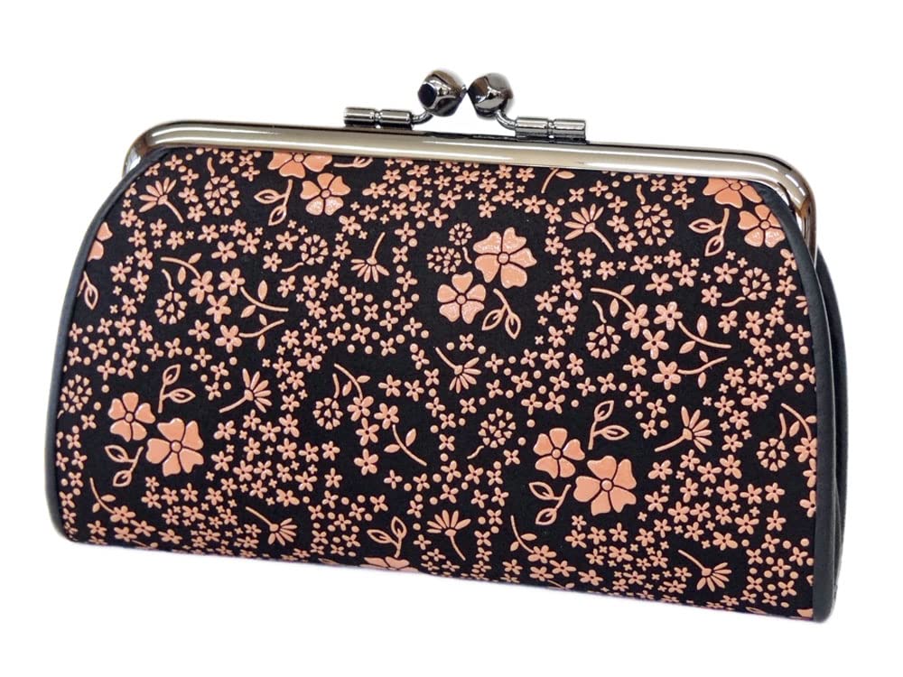 Inden Wallet 340 Parent and Child Clasp Coin Purse 1501 Black Deerskin x Pink Lacquer American Blue Pattern Height x Width x Thickness Clasp on the
Inden Wallet 340 Parent and Child Clasp Coin Purse 1501 Black Deerskin x Pink Lacquer American Blue Pattern Height x Width x Thickness Clasp on the