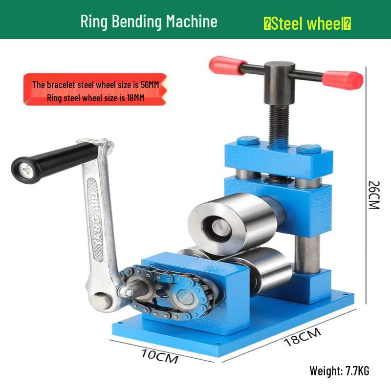 Mini Manual Jewelry Ring & Bracelet Bender
Mini Manual Jewelry Ring & Bracelet Bender