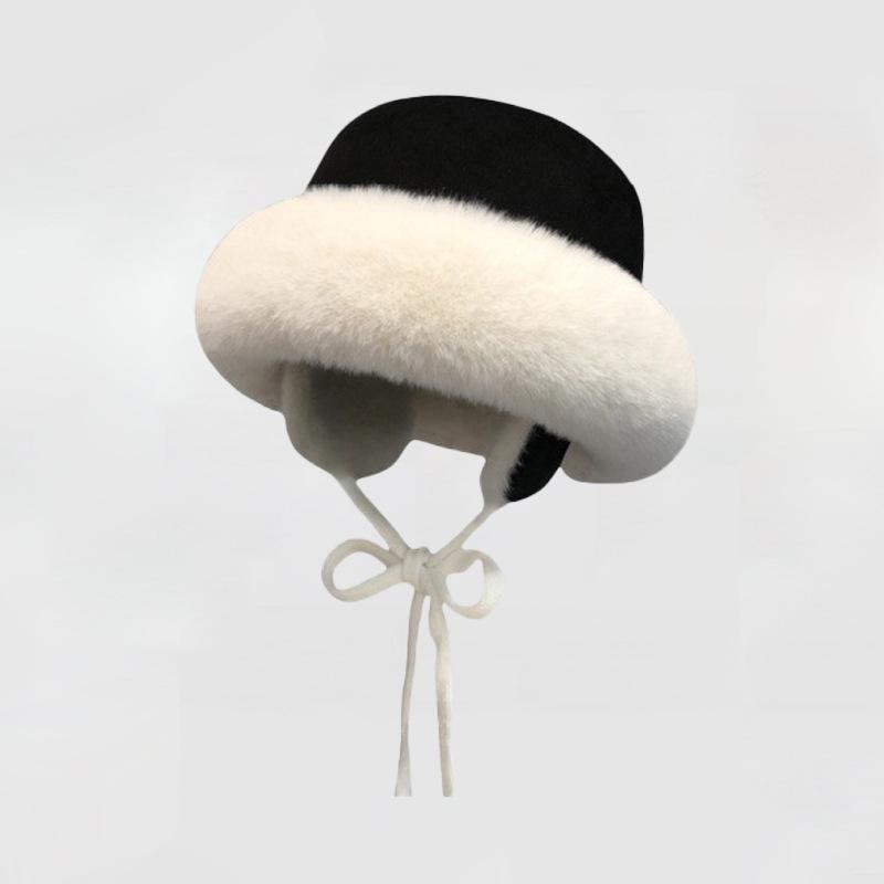 1pc Winter Warm Fleece Bucket Hats for Women,Rolled Brim Faux Fur Cloche Hat with Fleece Lining,suitable for Outdoor Activities One Size чорний
1pc Winter Warm Fleece Bucket Hats for Women,Rolled Brim Faux Fur Cloche Hat with Fleece Lining,suitable for Outdoor Activities One Size чорний