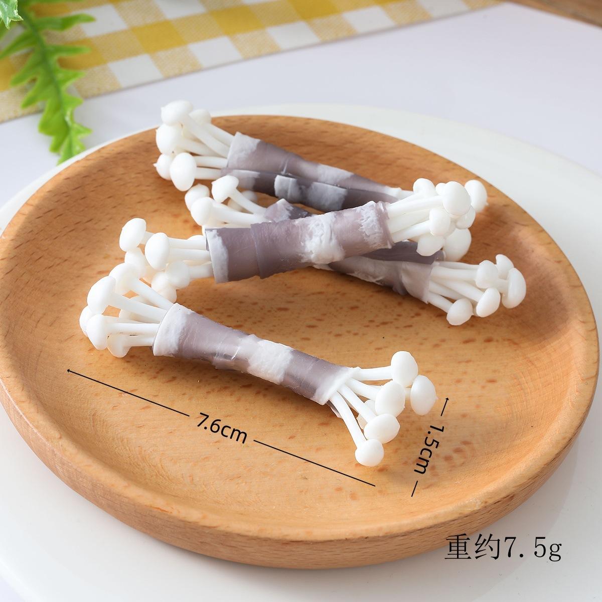 10PCS Simulation enoki mushroom Beef Roll Fake Food Model Hot Pot Restaurant Ingredients Props Fat Beef Roll Decoration Props
10PCS Simulation enoki mushroom Beef Roll Fake Food Model Hot Pot Restaurant Ingredients Props Fat Beef Roll Decoration Props