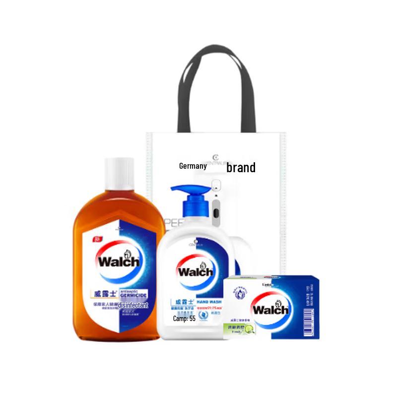 Walch Hand Wash & Disinfectant Set
Walch Hand Wash & Disinfectant Set