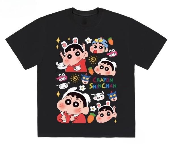 2026 Summer Comic Form Crayon Shinchan Image 100 Cotton Printed Oversize Casual Tshirt Adult Children Parentchild Top y2k S
2026 Summer Comic Form Crayon Shinchan Image 100 Cotton Printed Oversize Casual Tshirt Adult Children Parentchild Top y2k S