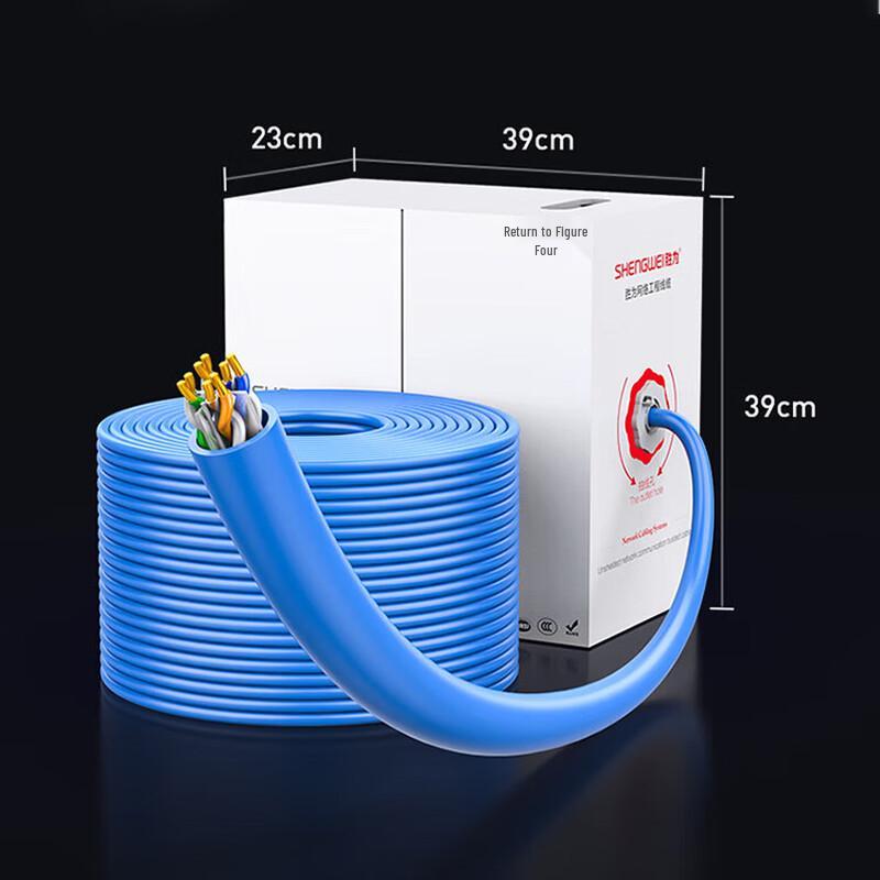 Shengwei CAT6 Gigabit Unshielded Network Cable
Shengwei CAT6 Gigabit Unshielded Network Cable