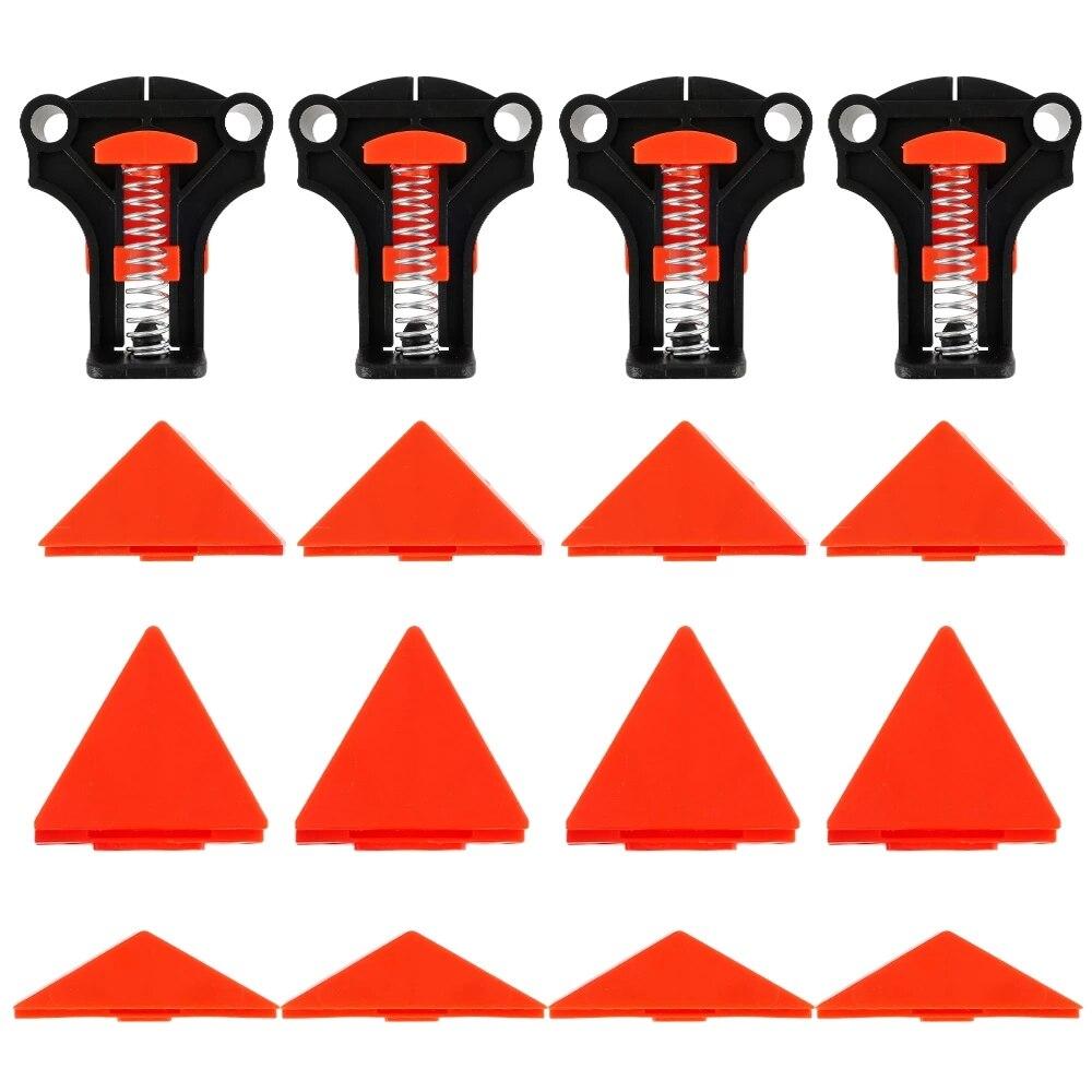 12PCS Woodworking Right Angle Clamp Holder Tool Punch Mount 90° Quick Photo Frame Home Fixing Tool Drill Holder Set Woodworking 60-90-120x4
12PCS Woodworking Right Angle Clamp Holder Tool Punch Mount 90° Quick Photo Frame Home Fixing Tool Drill Holder Set Woodworking 60-90-120x4