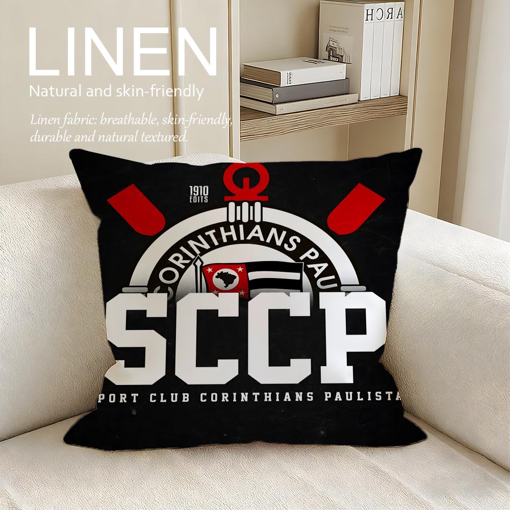 Sports Sport Club Corinthians Paulista Cushion Cover Pillowcase Set Pcs x x Breathable Washable Sofa Cushion Cover 30X30cm
Sports Sport Club Corinthians Paulista Cushion Cover Pillowcase Set Pcs x x Breathable Washable Sofa Cushion Cover 30X30cm