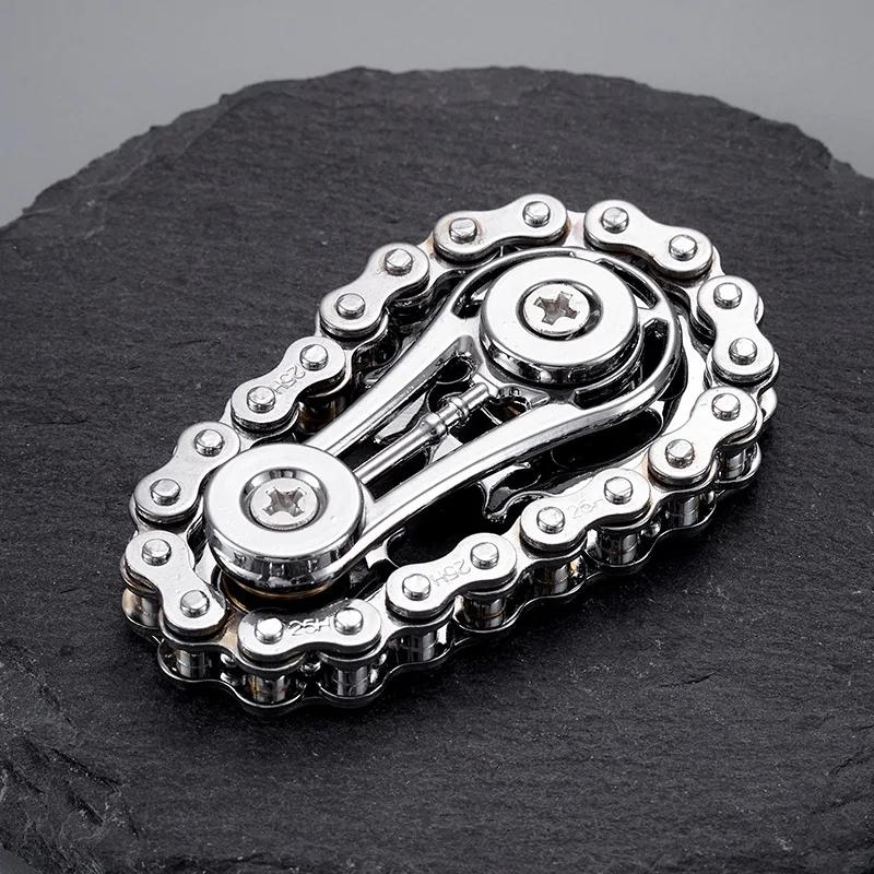 Adult Play kits Spiner Anti-stress Anxiety Fingertip Spiral Edc Fidget Spinner Sprocket Flywheel Fidgets Metal Material Bicycle Chain Relief
Adult Play kits Spiner Anti-stress Anxiety Fingertip Spiral Edc Fidget Spinner Sprocket Flywheel Fidgets Metal Material Bicycle Chain Relief