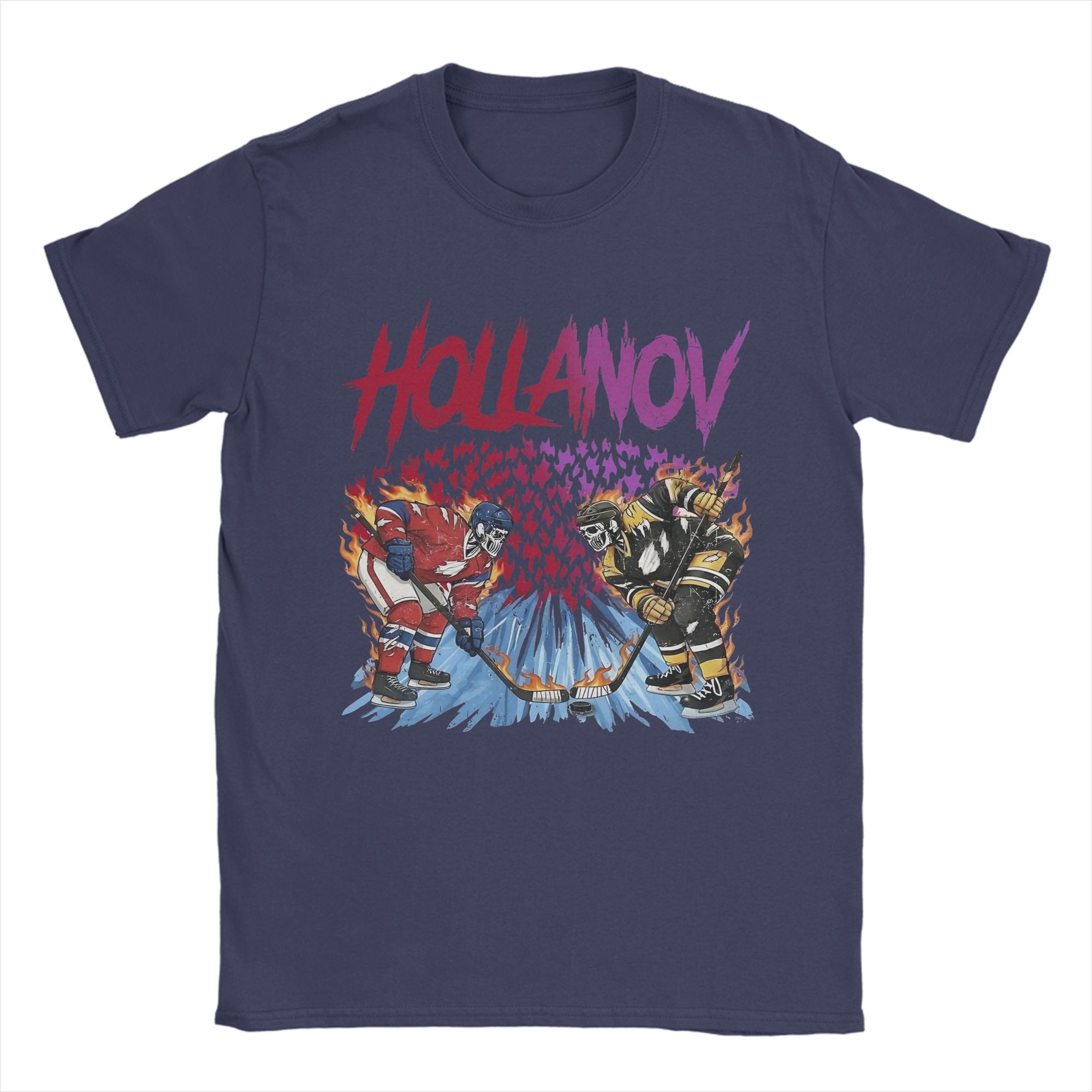 Team Hollanov Ice Hockey Skull Heated Rivalry T Shirts for Men Pure Cotton TShirts Tee Shirt Short Sleeve Clothing Birthday 4XL
Team Hollanov Ice Hockey Skull Heated Rivalry T Shirts for Men Pure Cotton TShirts Tee Shirt Short Sleeve Clothing Birthday 4XL