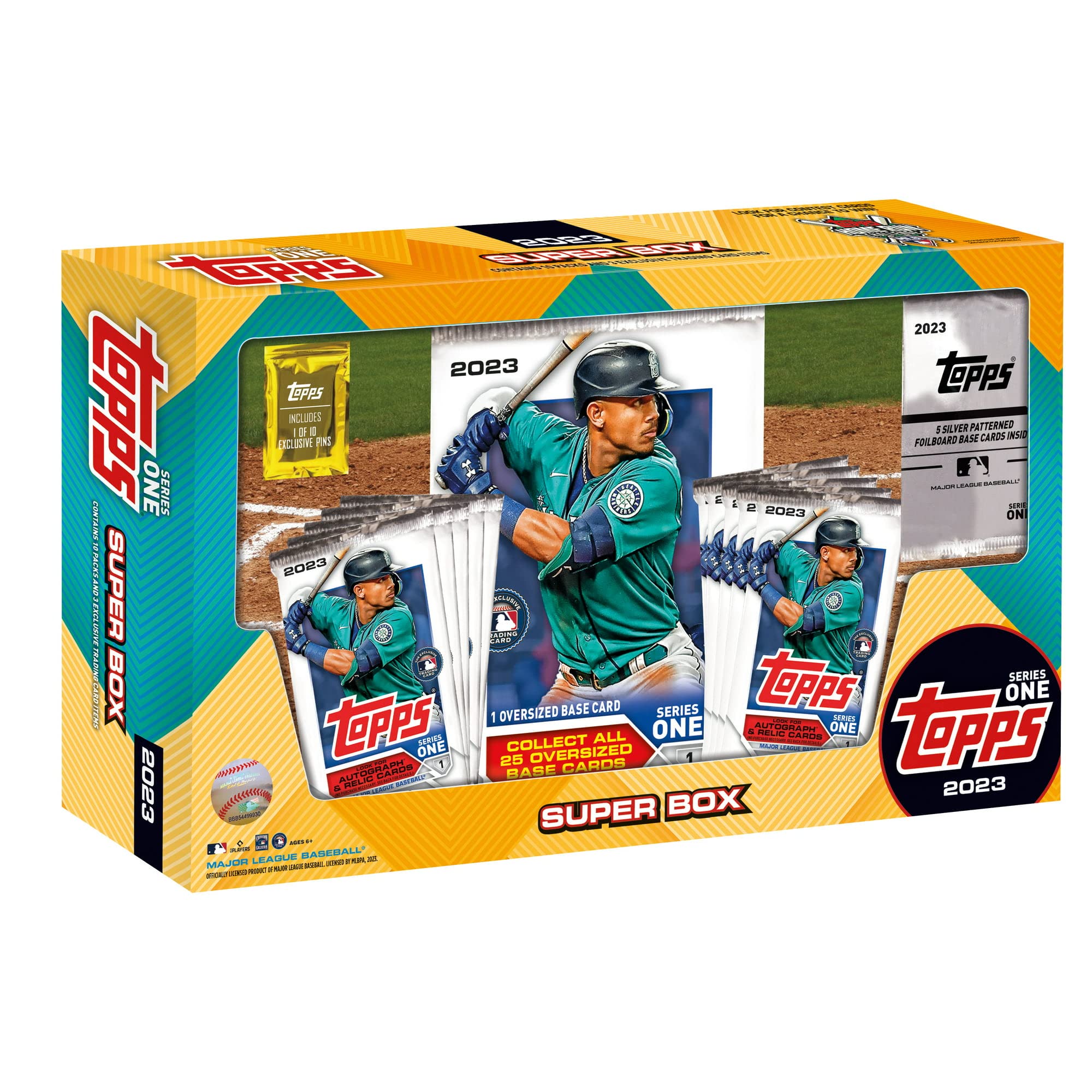 2023 Topps MLB Series 1 бейсбольная коллекционная карточка Супербокс Topps Series 1 бейсбольная карточка Супербокс
2023 Topps MLB Series 1 бейсбольная коллекционная карточка Супербокс Topps Series 1 бейсбольная карточка Супербокс