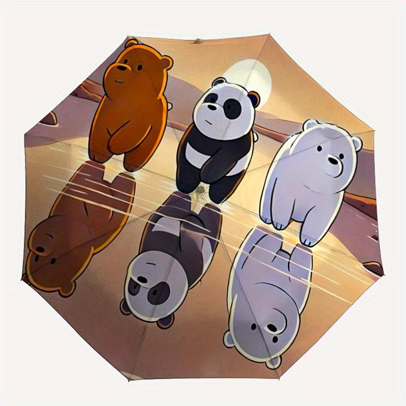 1pc We Bare Bears Friends Automatic Folding Umbrella with 8-Rib Compact & Lightweight Design, Self-Opening/ Closing, 082
1pc We Bare Bears Friends Automatic Folding Umbrella with 8-Rib Compact & Lightweight Design, Self-Opening/ Closing, 082
