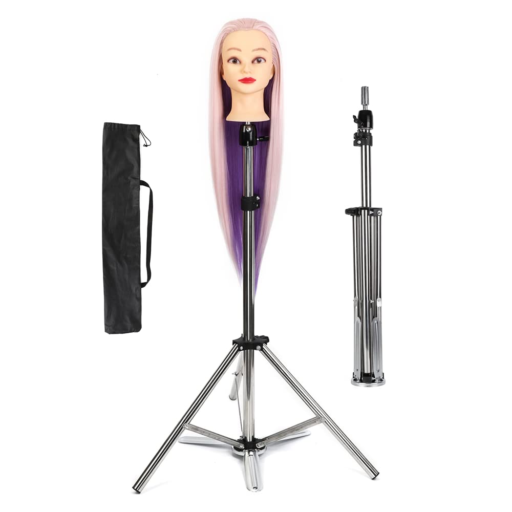 Neverland Beauty Stand Clamp Wig Mannequin Stand with Pedal Tripod Type Adjustable Specially Used for New Employee Hairdresser Beauty Barber Salon
Neverland Beauty Stand Clamp Wig Mannequin Stand with Pedal Tripod Type Adjustable Specially Used for New Employee Hairdresser Beauty Barber Salon