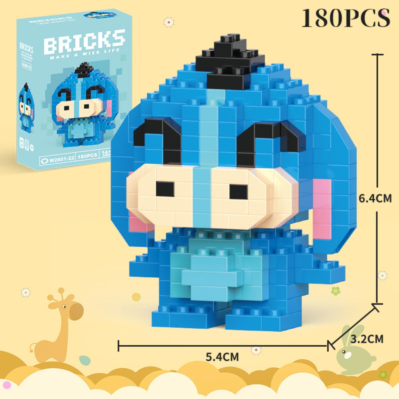 180 Pieces Building Blocks Toy Compatible with Popular Construction Sets Cartoon Character Model Educational Puzzle Assembly Figure Display One Size белый
180 Pieces Building Blocks Toy Compatible with Popular Construction Sets Cartoon Character Model Educational Puzzle Assembly Figure Display One Size белый