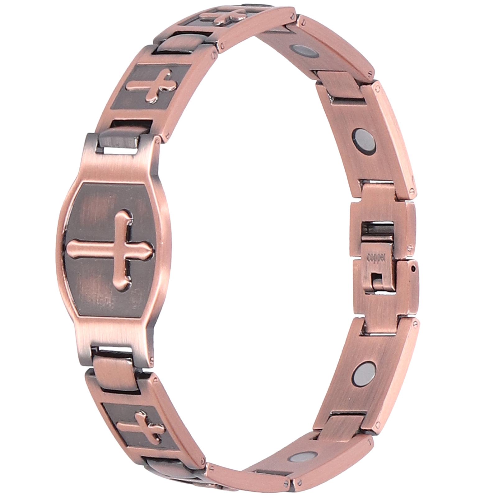 Copper Magnetic Bracelet Adjustable Length Men Women Magnetic Therapy Bracelet
Copper Magnetic Bracelet Adjustable Length Men Women Magnetic Therapy Bracelet