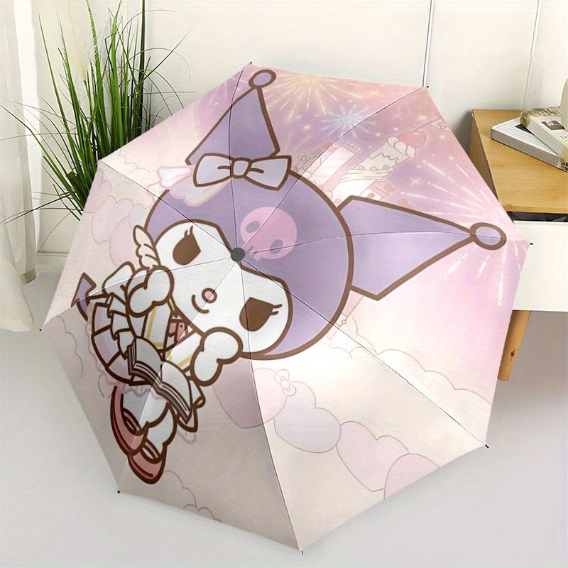 1pc Adorable Kuromi Automatic Open/CloseUmbrella-CuteUmbrella with Cute Design, Portable 3-Fold Compact Umbrella for Men & Women, Valentine s Day Moth
1pc Adorable Kuromi Automatic Open/CloseUmbrella-CuteUmbrella with Cute Design, Portable 3-Fold Compact Umbrella for Men & Women, Valentine s Day Moth