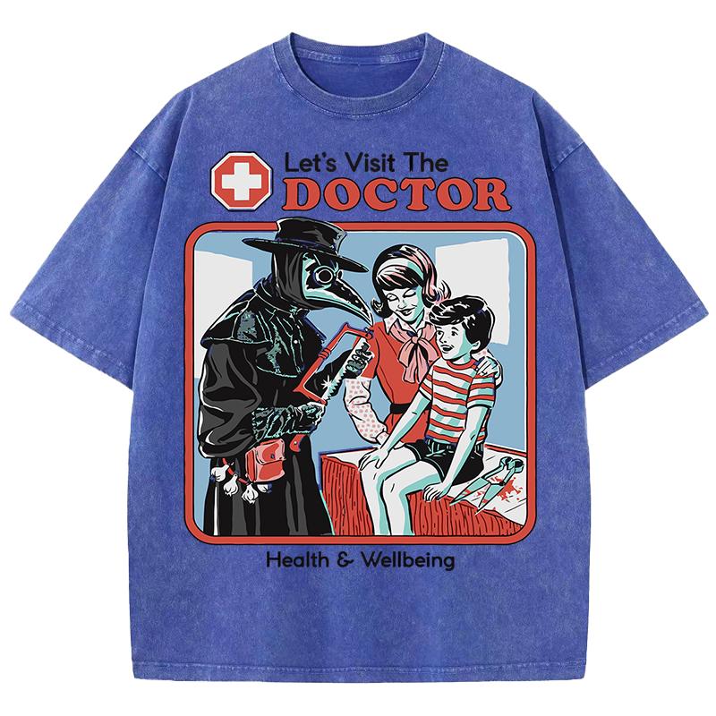 The Treating Doctor Design Washed T-Shirt Mens Summer Tee Shirts Cotton Comfortable Top Unisex Multicolor Soft Clothes S
The Treating Doctor Design Washed T-Shirt Mens Summer Tee Shirts Cotton Comfortable Top Unisex Multicolor Soft Clothes S