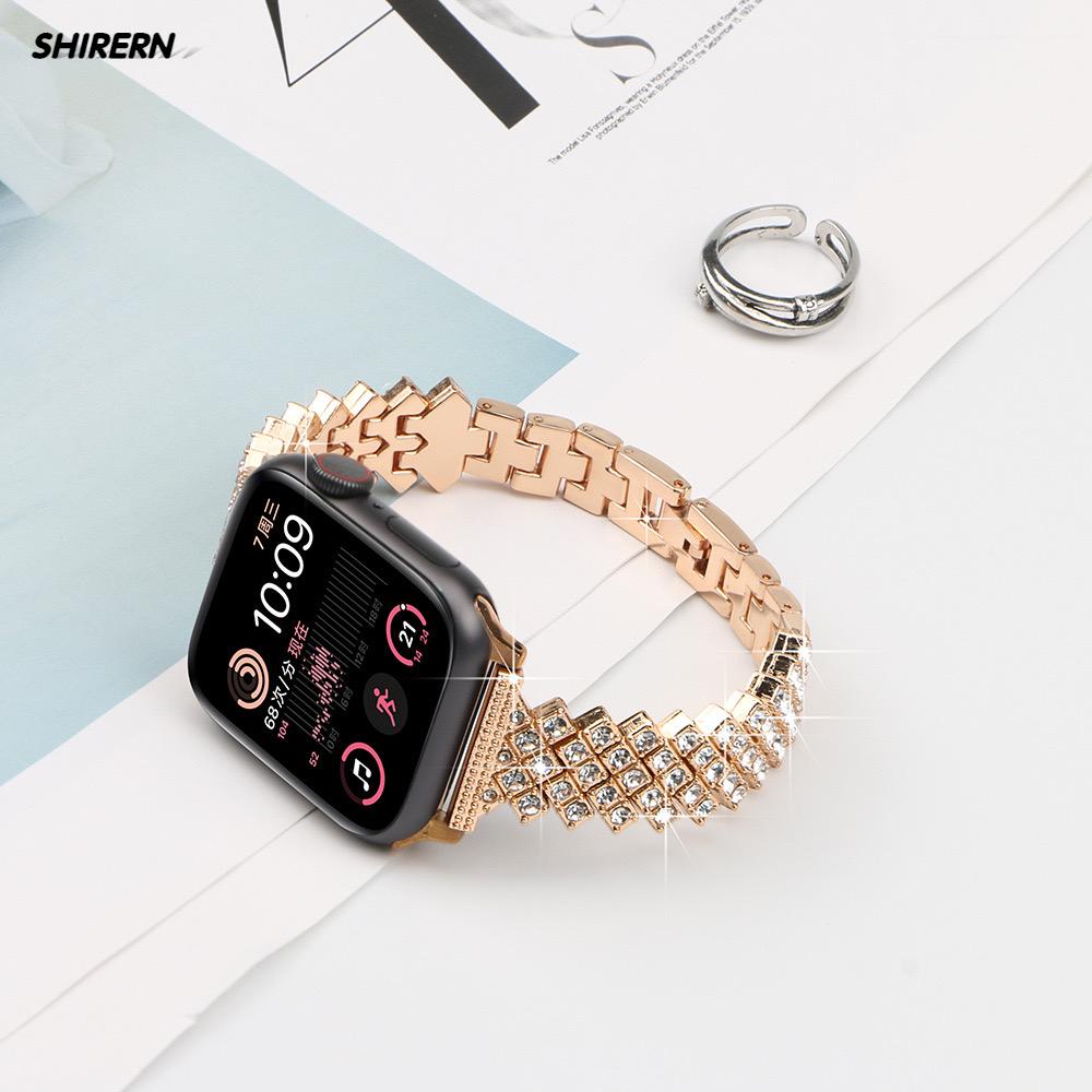 Ремешок из нержавеющей стали для Apple Watch, ремешок 41/38 мм, 45 мм, 44 мм, 42 мм, роскошный браслет из нержавеющей стали, женский модный ремешок для iWatch 7 SE 6 5 3 
Ремешок из нержавеющей стали для Apple Watch, ремешок 41/38 мм, 45 мм, 44 мм, 42 мм, роскошный браслет из нержавеющей стали, женский модный ремешок для iWatch 7 SE 6 5 3