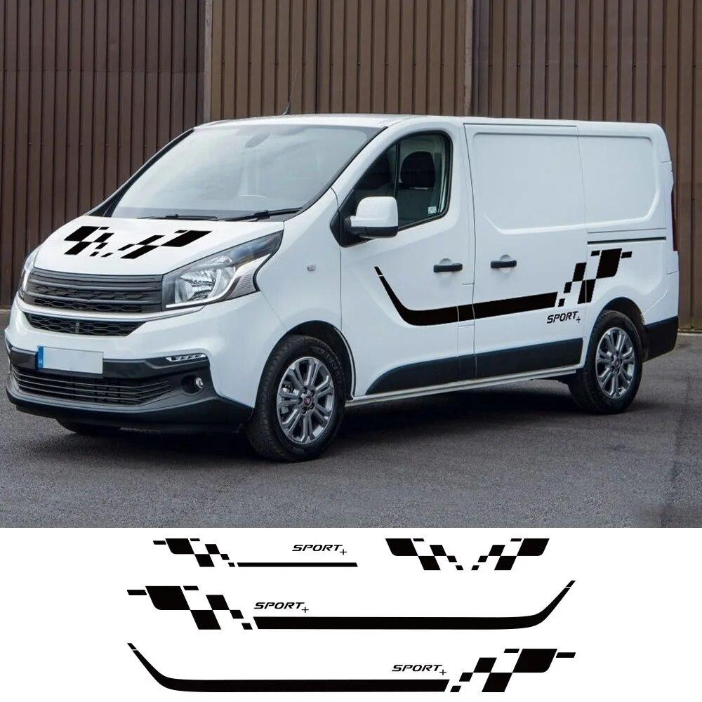4 шт. автомобильные наклейки для Renault Trafic Vauxhall Opel Vivaro Fiat Talento Nissan NV300 Camper Van виниловые наклейки аксессуары для тюнинга
4 шт. автомобильные наклейки для Renault Trafic Vauxhall Opel Vivaro Fiat Talento Nissan NV300 Camper Van виниловые наклейки аксессуары для тюнинга