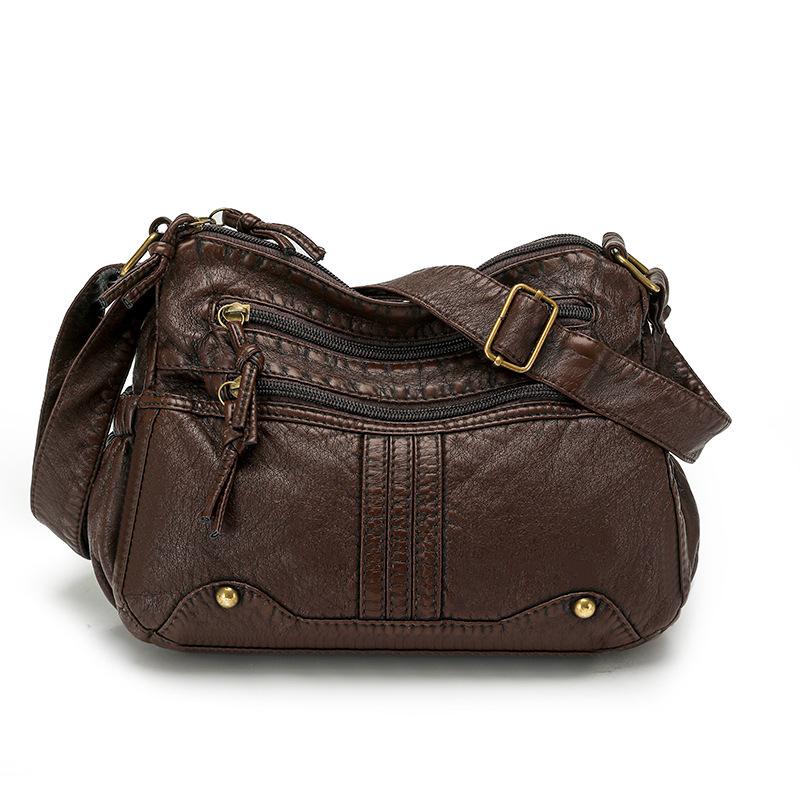 Soft Leather Shoulder Crossbody Bag Middle Aged Women Casual Large Capacity Multiple Compartments 2026 Handbag
Soft Leather Shoulder Crossbody Bag Middle Aged Women Casual Large Capacity Multiple Compartments 2026 Handbag
