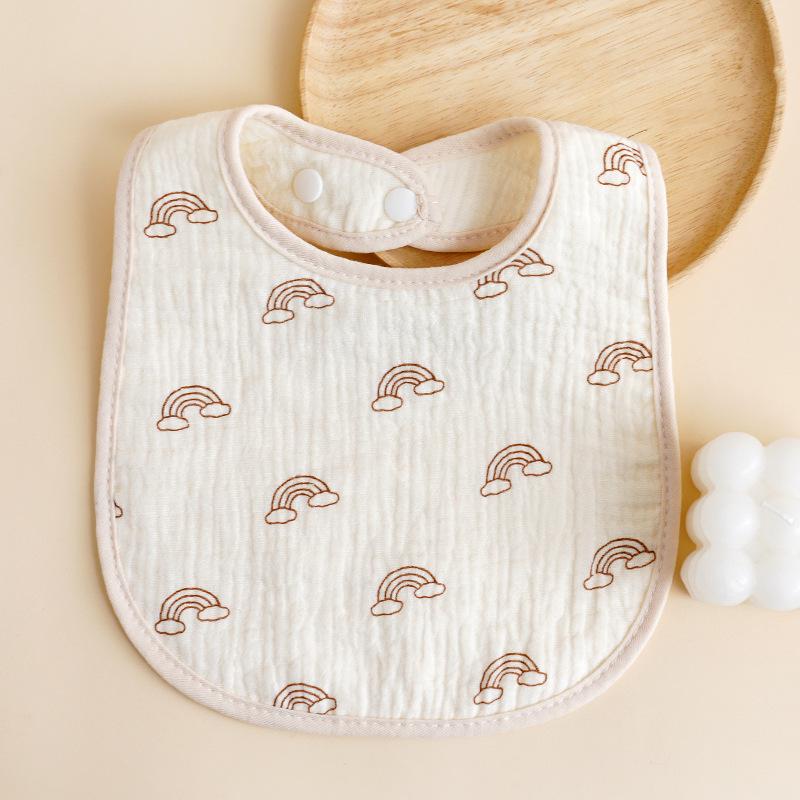 6-Layer U-Shaped Breathable Baby Drool Gauze Bib
6-Layer U-Shaped Breathable Baby Drool Gauze Bib