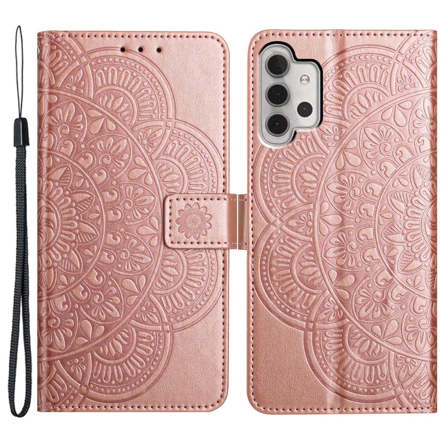 For Samsung Galaxy A13 4G Phone Case PU Leather Folio Flip Wallet Cover with Strap Rose Gold
For Samsung Galaxy A13 4G Phone Case PU Leather Folio Flip Wallet Cover with Strap Rose Gold