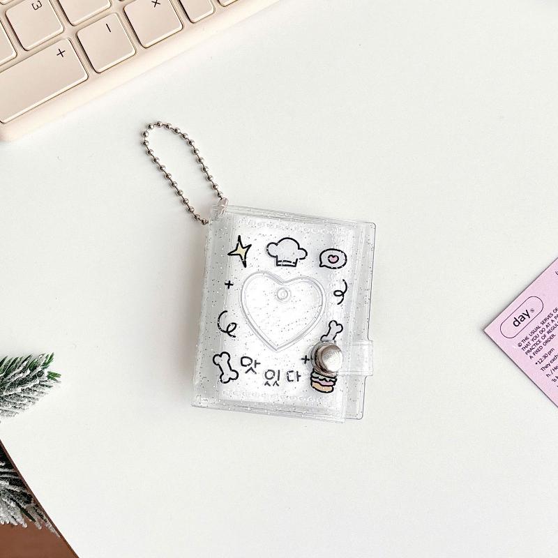 Holder Pockets Photo Transparent Diy Mini Photo Album Keychain Portable Certificate Photo Storage Portable Key Rings as the picture
Holder Pockets Photo Transparent Diy Mini Photo Album Keychain Portable Certificate Photo Storage Portable Key Rings as the picture