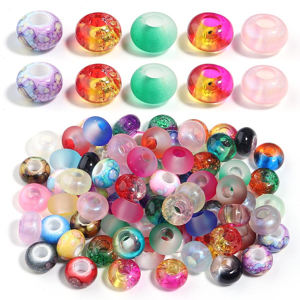 Acrylic Frosted Two-Color Abacus Spacer Beads for DIY Jewelry 30 pcs/pack, Size: 14mm, Hole: 5.7mm
Acrylic Frosted Two-Color Abacus Spacer Beads for DIY Jewelry 30 pcs/pack, Size: 14mm, Hole: 5.7mm