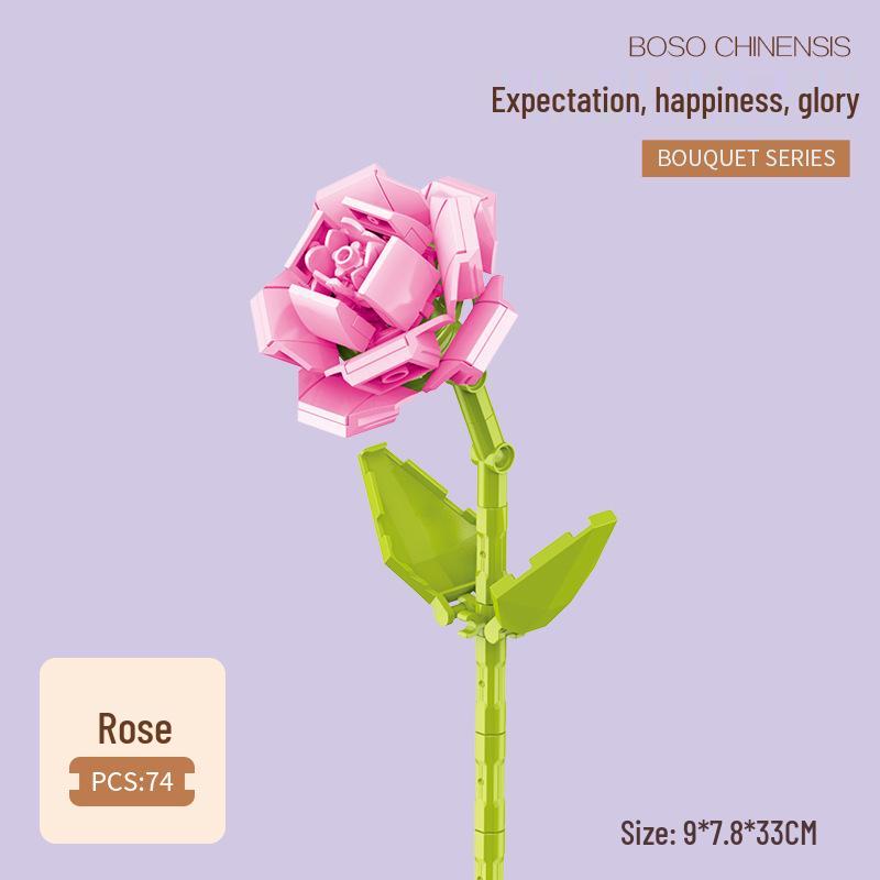 Drill Horse 087 DIY Interlocking Calla Lily Building Blocks - Educational Toy Bouquet for Kids
Drill Horse 087 DIY Interlocking Calla Lily Building Blocks - Educational Toy Bouquet for Kids