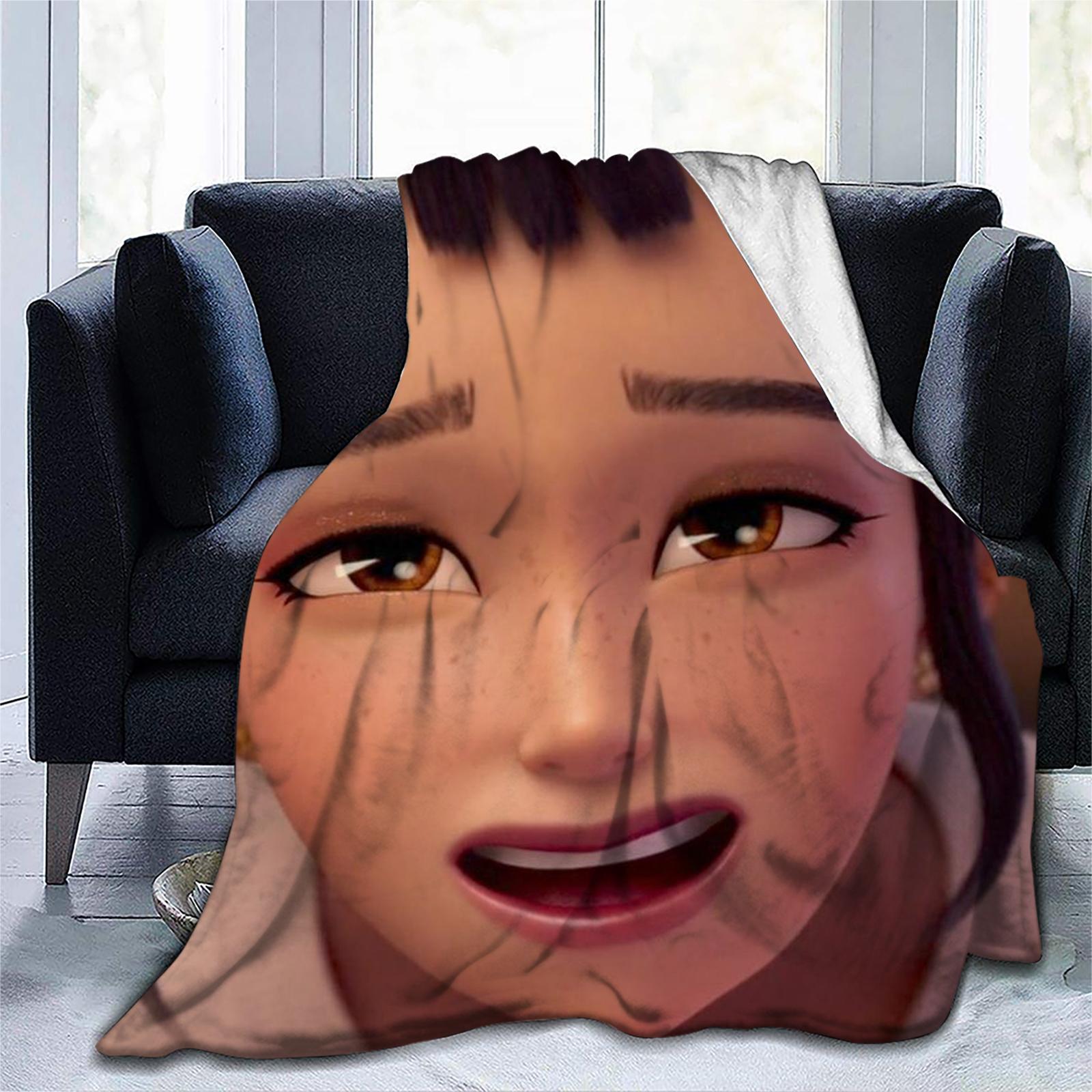 Flannel Digital Printed Blanket Conditioning Blanket Sofa Blanket Girl Gift One Size
Flannel Digital Printed Blanket Conditioning Blanket Sofa Blanket Girl Gift One Size