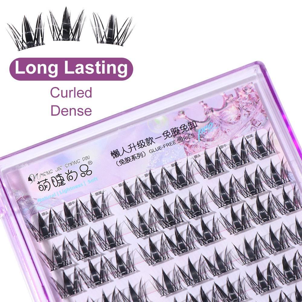 Comic Eye Self Adhesive False Eyelashes Curled Individual Fake Eyelashes Make Up чорний
Comic Eye Self Adhesive False Eyelashes Curled Individual Fake Eyelashes Make Up чорний