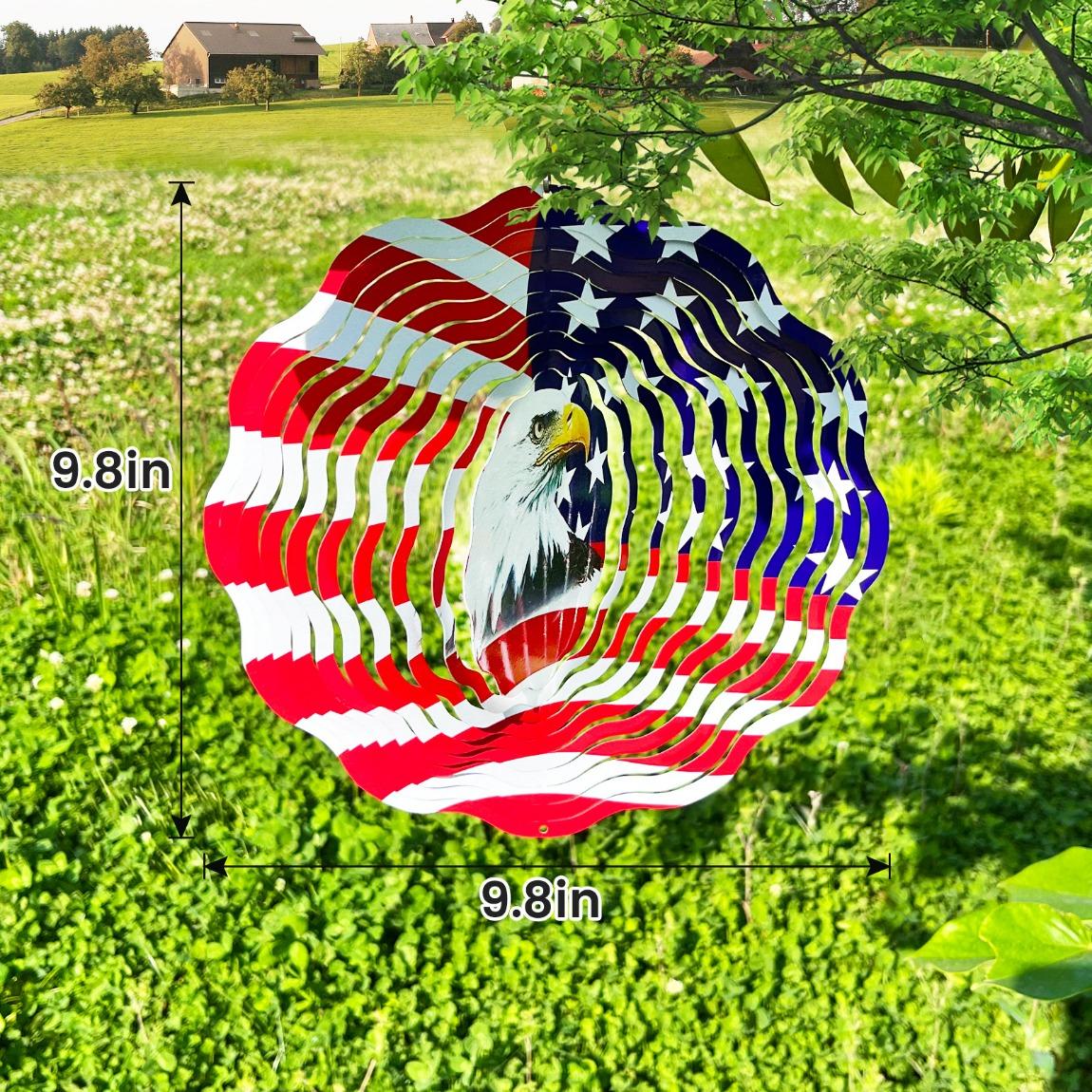 Американский Флаг Вращающийся Флюгер для Сада Двора Патриотический 3D из Нержавеющей Стали Декор 4 июля Подвесное Украшение для Дома и Улицы
Американский Флаг Вращающийся Флюгер для Сада Двора Патриотический 3D из Нержавеющей Стали Декор 4 июля Подвесное Украшение для Дома и Улицы