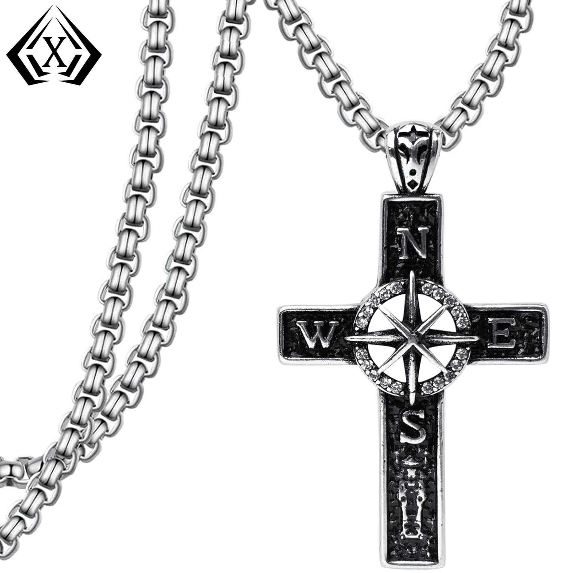 Punk Gothic TK Cross Pendant Necklace - Niche Dark Style Heavy Industry Design
Punk Gothic TK Cross Pendant Necklace - Niche Dark Style Heavy Industry Design