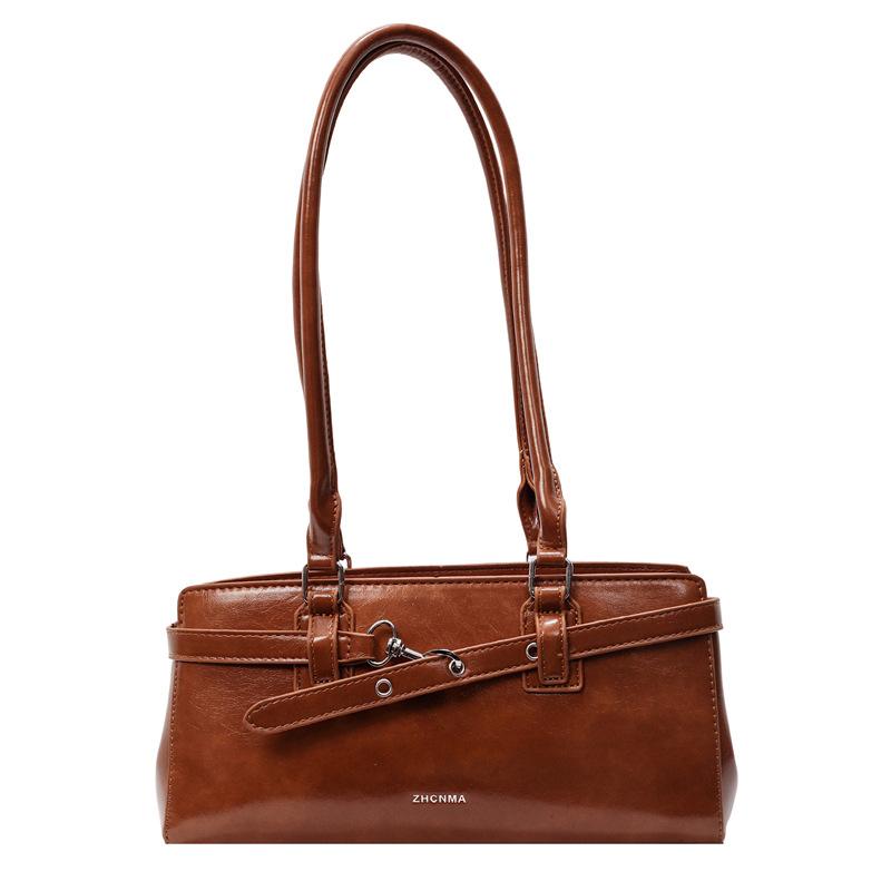 2025 new fashionable and popular simple locomotive style underarm bag women s high-end commuting versatile temperament shoulder bag коричневый
2025 new fashionable and popular simple locomotive style underarm bag women s high-end commuting versatile temperament shoulder bag коричневый