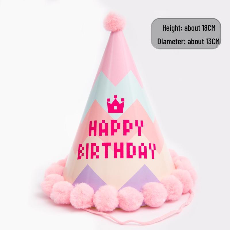 Disposable Birthday Cake Crown Hat for All Ages - Perfect Party Decoration
Disposable Birthday Cake Crown Hat for All Ages - Perfect Party Decoration