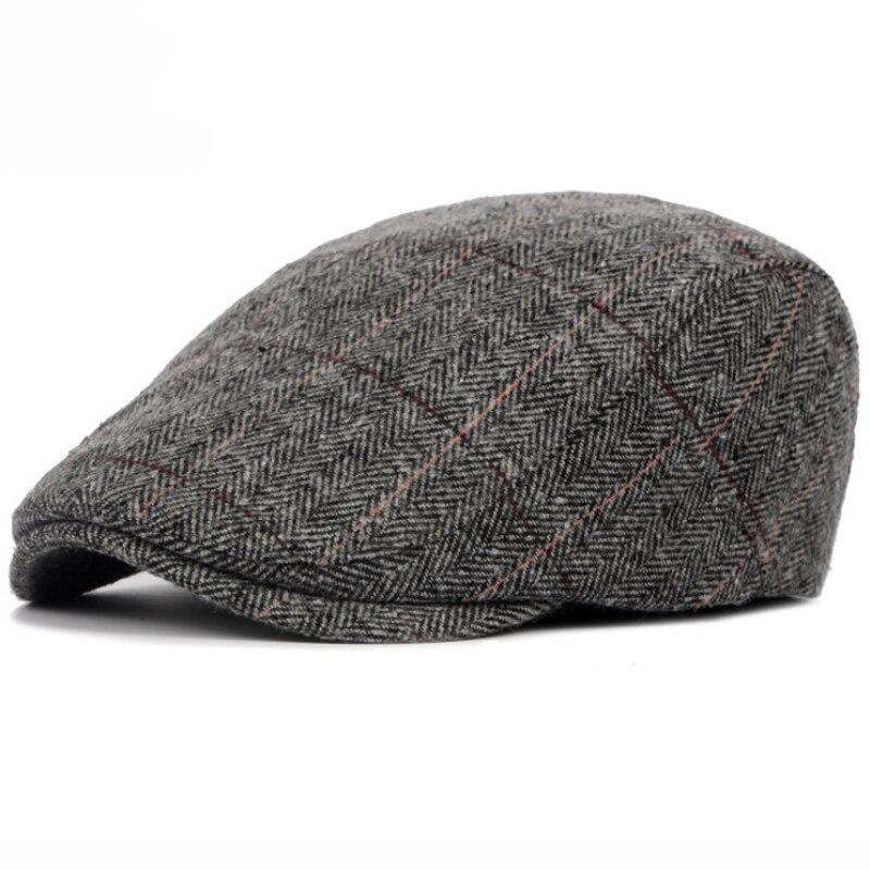 Retro Newsboy Caps Men British Painters Hats Autumn Winter Berets Herringbone Grid with Red Line Flat Cap Hip Hop Berets сірий
Retro Newsboy Caps Men British Painters Hats Autumn Winter Berets Herringbone Grid with Red Line Flat Cap Hip Hop Berets сірий