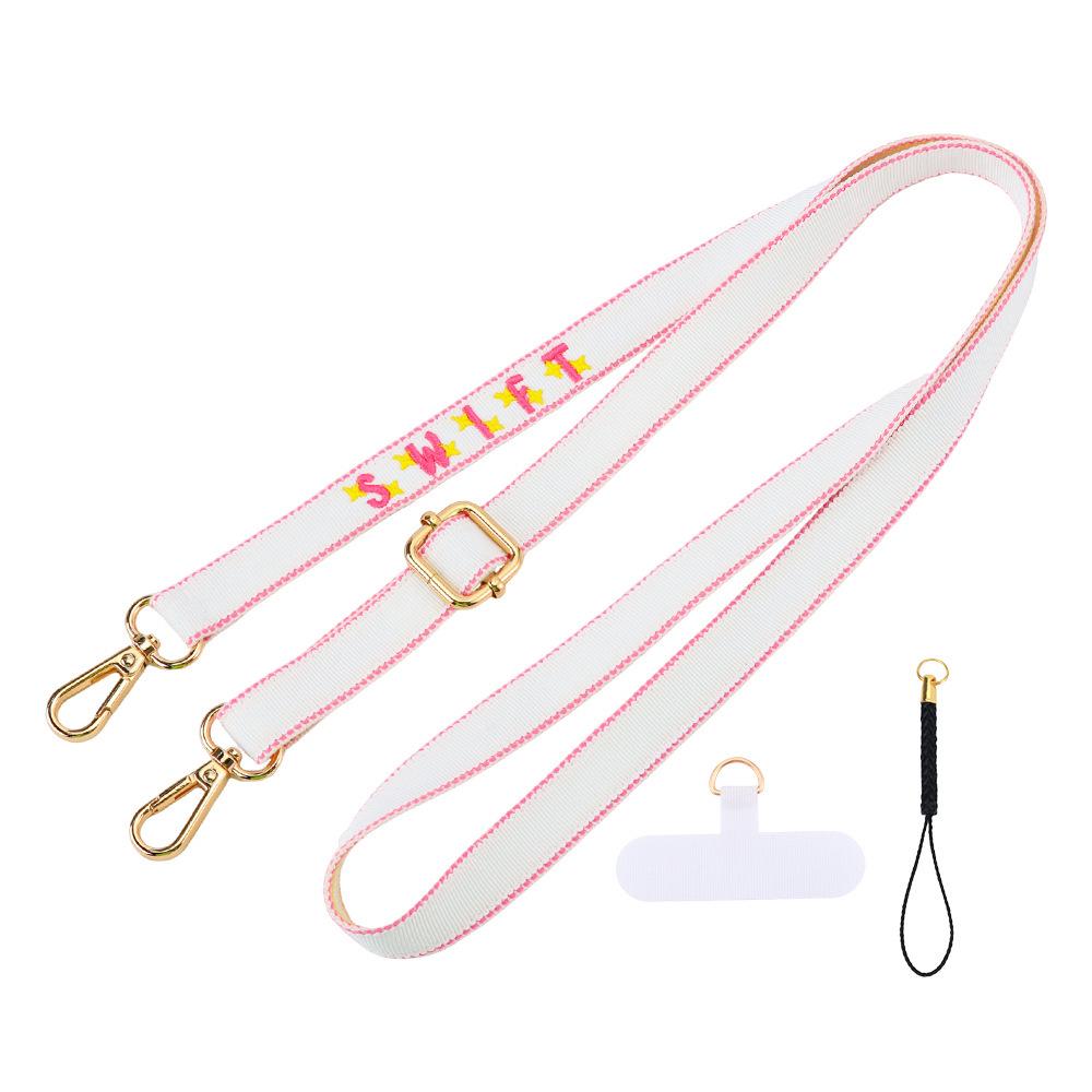 Creative Embroidered Cross Devil Eye Detachable Phone and Bag Lanyard Strap for Women
Creative Embroidered Cross Devil Eye Detachable Phone and Bag Lanyard Strap for Women