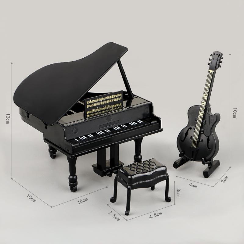 3 шт. Музичний інструмент Мініатюрні реквізити Ляльковий будиночок Рояль Меблі Гітара Віолончель Модель Аксесуари для ляльок Симуляційні прикраси чорний
3 шт. Музичний інструмент Мініатюрні реквізити Ляльковий будиночок Рояль Меблі Гітара Віолончель Модель Аксесуари для ляльок Симуляційні прикраси чорний