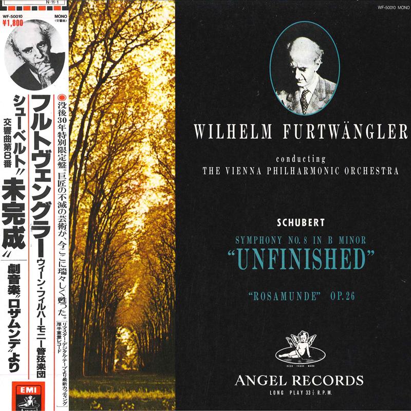LP Record WILHELM FURTWANGLER VIENNA PHILHAR Schubert Symphony No. 8 In B Minor WF50010 ANGEL Japan Obi Classical Used
LP Record WILHELM FURTWANGLER VIENNA PHILHAR Schubert Symphony No. 8 In B Minor WF50010 ANGEL Japan Obi Classical Used