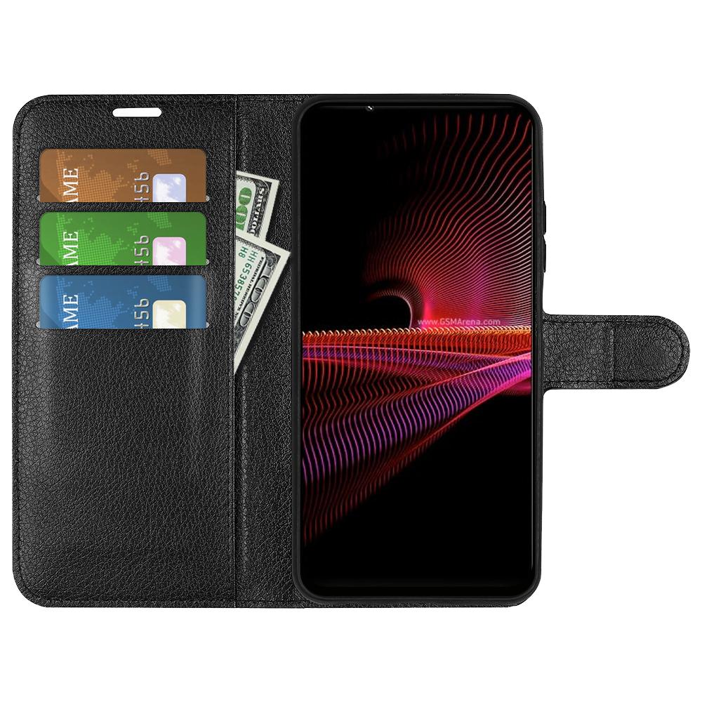 PU Leather Smartphone Cover Bag for Sony Xperia 1 IV,Wallet Anti-scratch Litchi Texture Phone Stand Function Dustproof Case Brown
PU Leather Smartphone Cover Bag for Sony Xperia 1 IV,Wallet Anti-scratch Litchi Texture Phone Stand Function Dustproof Case Brown