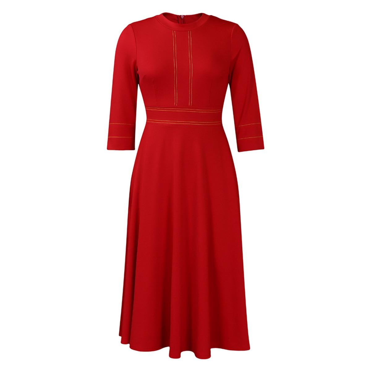 2026 African Plus Size Women s Party Dress Stand Collar Short Sleeve A-Line Midi Fashion Casual Dress S красный
2026 African Plus Size Women s Party Dress Stand Collar Short Sleeve A-Line Midi Fashion Casual Dress S красный