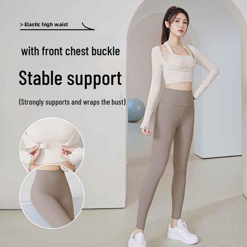 Juyi Hall Women s Sports Yoga Set: Slimming Pullover, Neck Hang, Chest Support, Long-Sleeve. XXL
Juyi Hall Women s Sports Yoga Set: Slimming Pullover, Neck Hang, Chest Support, Long-Sleeve. XXL